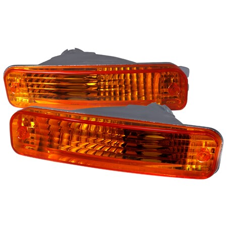 Spec-D Tuning 90-91 Acura Integra Bumper Lights Amber LB-INT90AM-RS